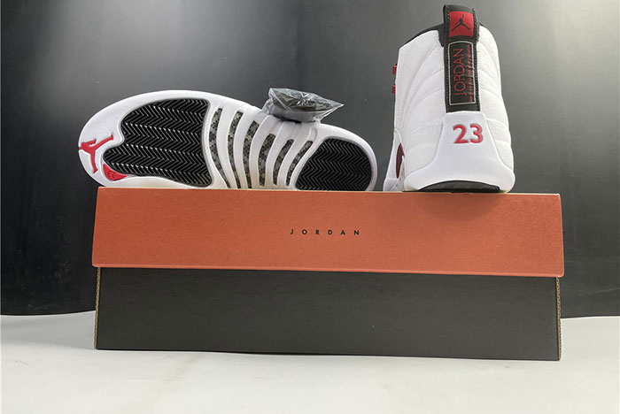 Air Jordan 12 Twist White University Red CT8013-106