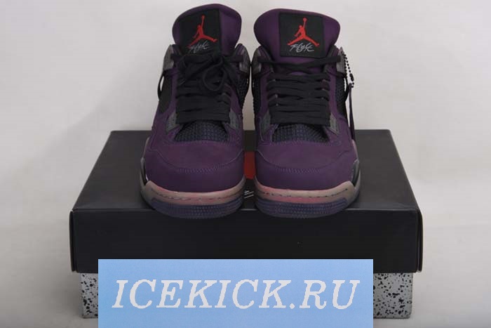 AIR JORDAN 4 RETRO PURPLE DYNASTY/VAR RED-BLACK