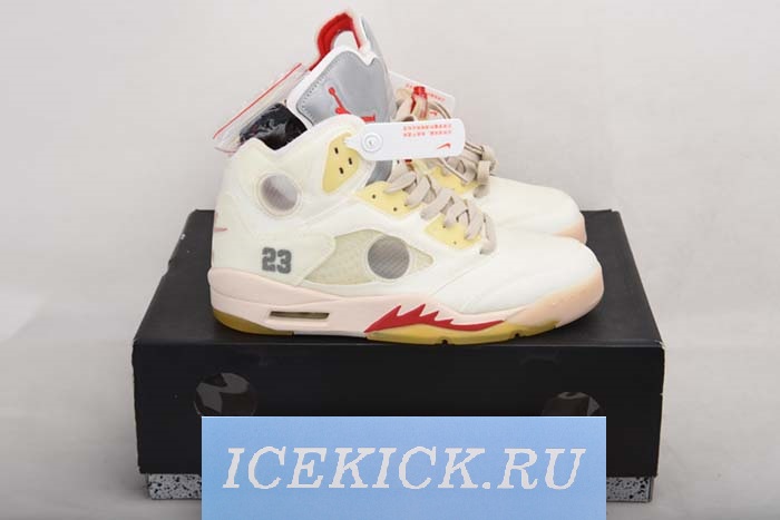 Air Jordan 5 xoff white 3M REFLECTIVE CT8480-002