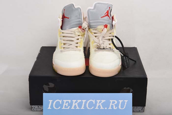 Air Jordan 5 xoff white 3M REFLECTIVE CT8480-002