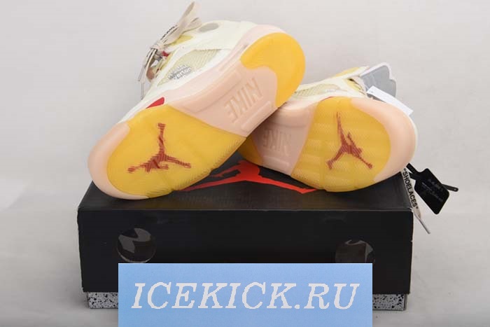 Air Jordan 5 xoff white 3M REFLECTIVE CT8480-002