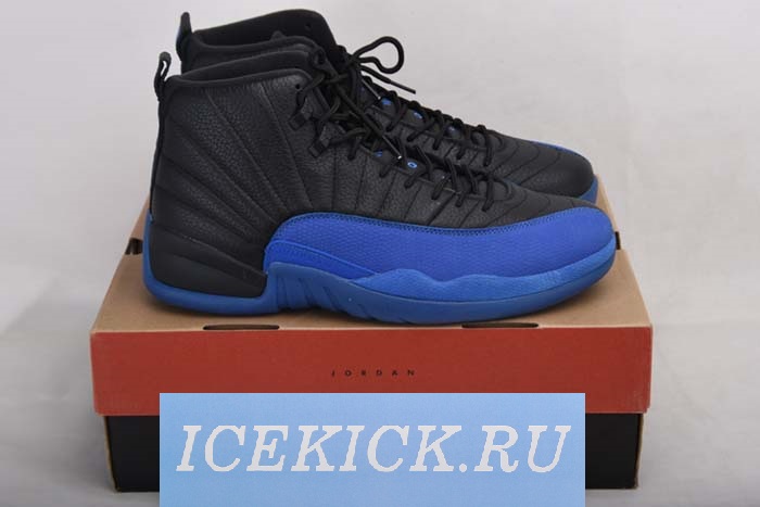 JORDAN 12 RETRO BLACK GAME ROYAL - 130690-014