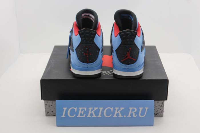 Travis Scott x Air Jordan 4 “Houston Oilers” University Blue 308497-406