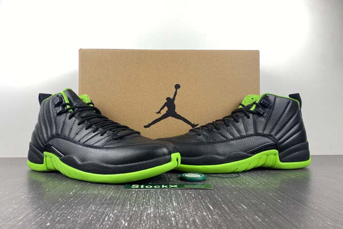 Air Jordan 12  BLACK/GREEN