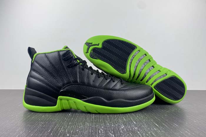 Air Jordan 12  BLACK/GREEN