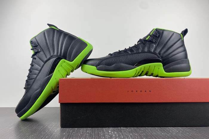 Air Jordan 12  BLACK/GREEN