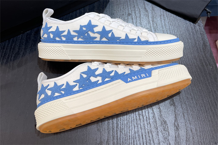 AMR  - AB006 Skel Top Low White blue star(to be customized 5-7 days)