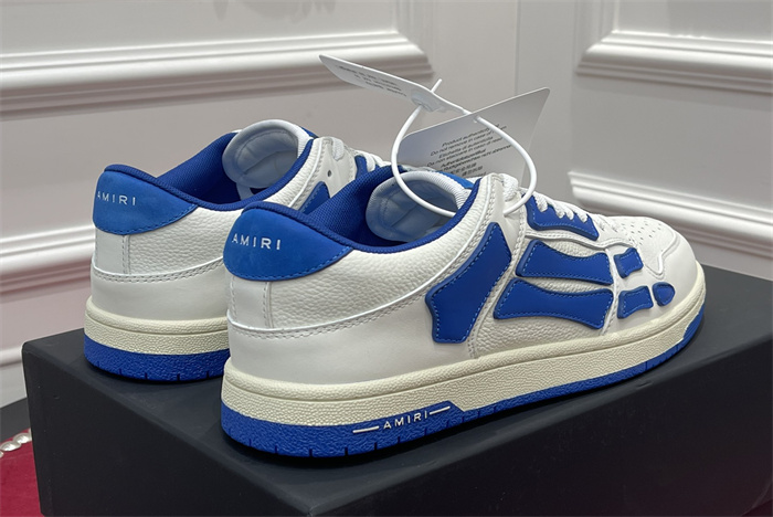 AMR  -AB032 Skel- top low White blue(to be customized 5-7 days)