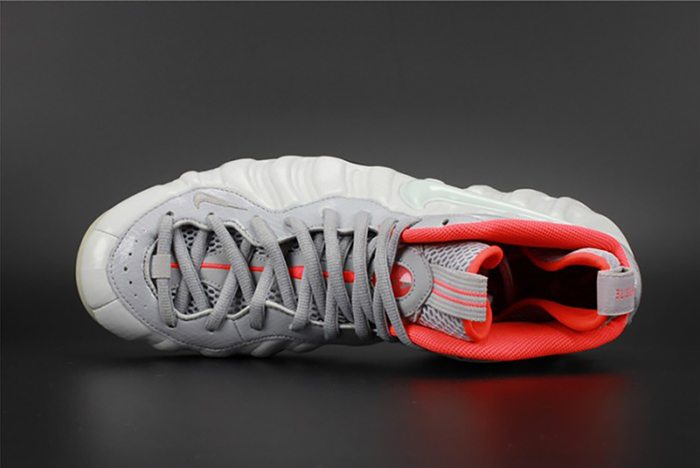 NIKE AIR FOAMPOSITE PRO PRM "PURE PLATINUM" mens 616750-003