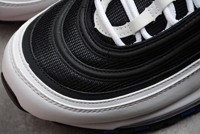 NIKE mens  Air Max 97 White/Black-Persin Violet  921522-102