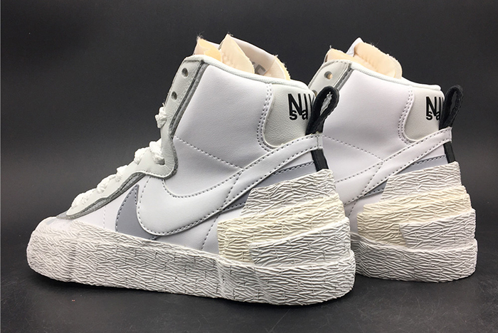 NIKE BLAZER HIGH SACAI WHITE BV0072-100